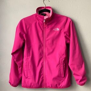 Pink Northface jacket